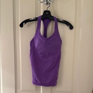 lululemon Purple Women's Tank Top - size 4